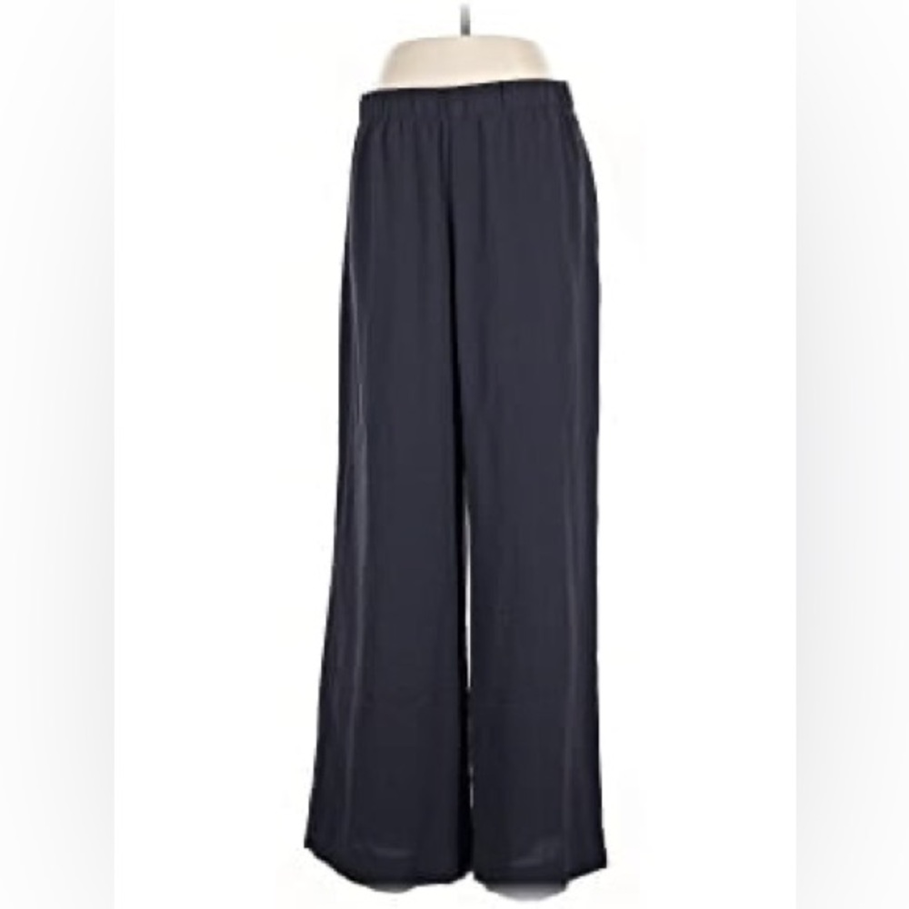 NWT: Vince High Waist Wide Leg Trouser Coastal Blue - US Medium
